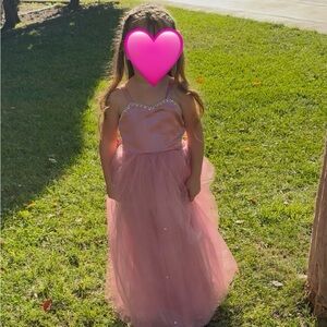 Elegant Pink Kids Dress